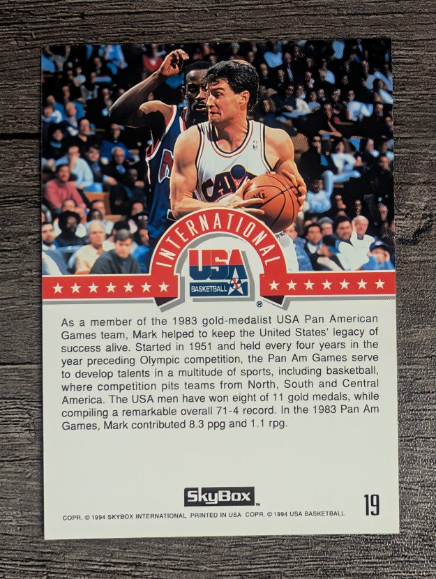 1994 SkyBox USA #19 Mark Price/International