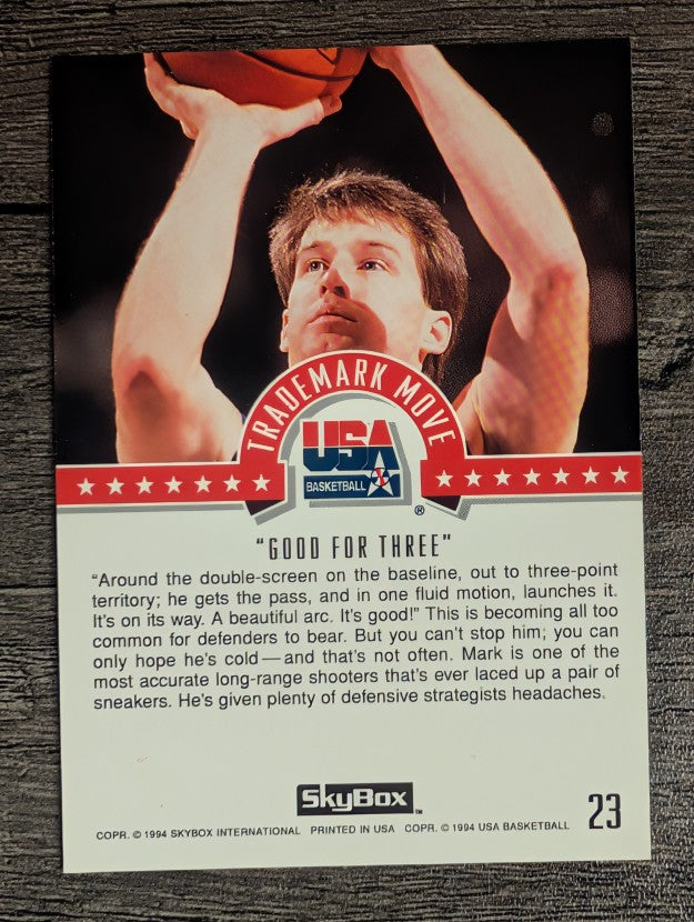 1994 SkyBox USA #23 Mark Price/Trademark Move