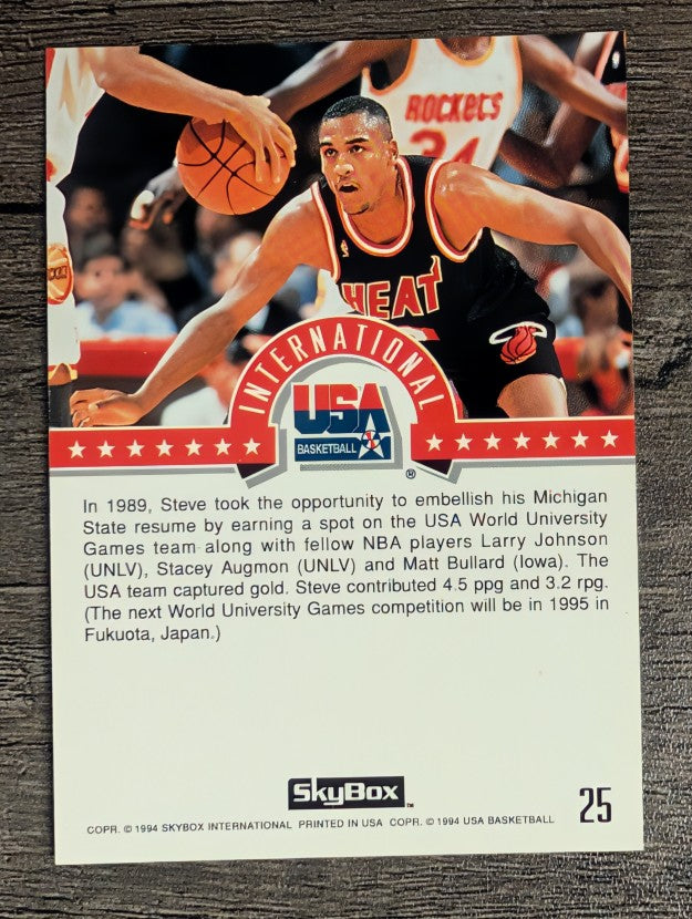 1994 SkyBox USA #25 Steve Smith/International