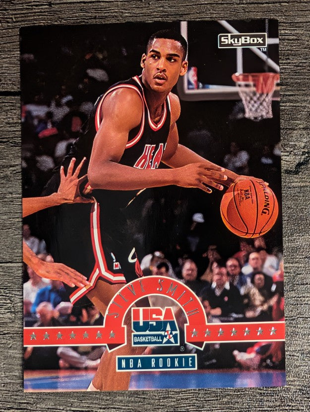 1994 SkyBox USA #26 Steve Smith/NBA Rookie
