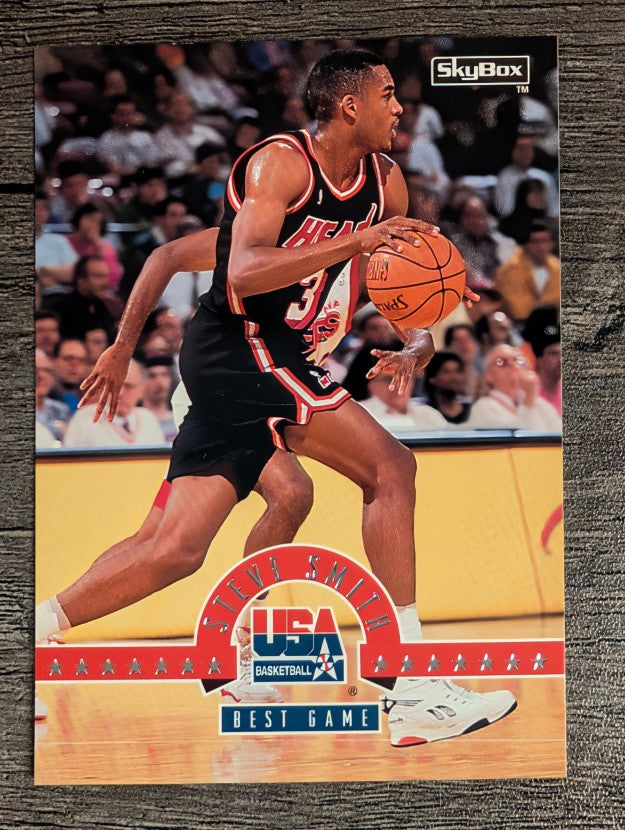 1994 SkyBox USA #27 Steve Smith/Best Game