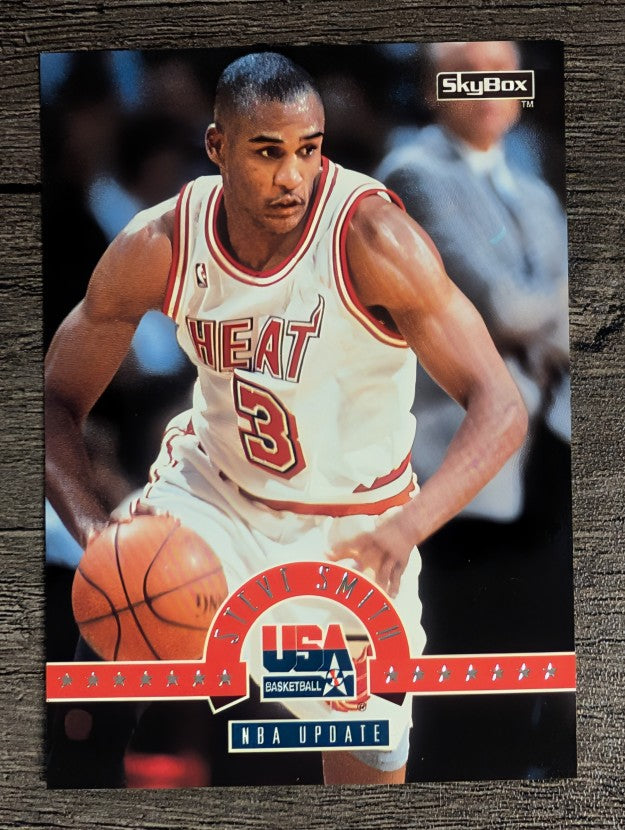 1994 SkyBox USA #28 Steve Smith/NBA Update