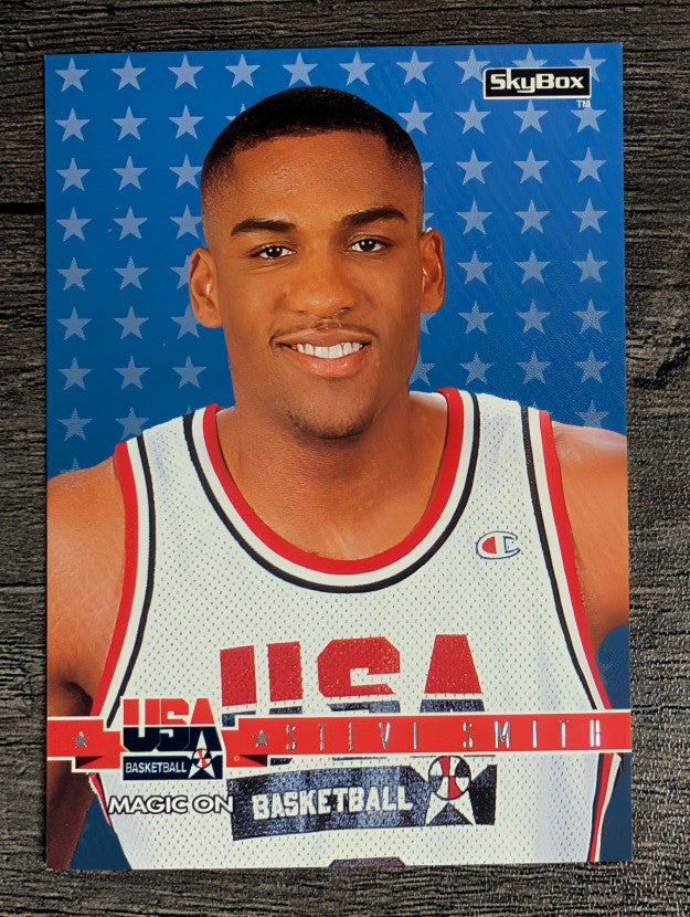 1994 SkyBox USA #30 Steve Smith/Magic On