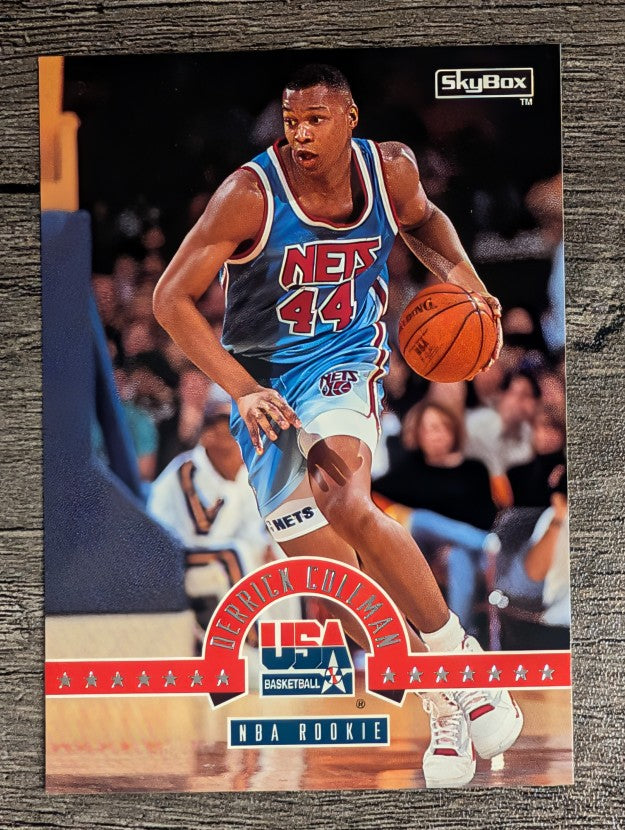 1994 SkyBox USA #38 Derrick Coleman/NBA Rookie