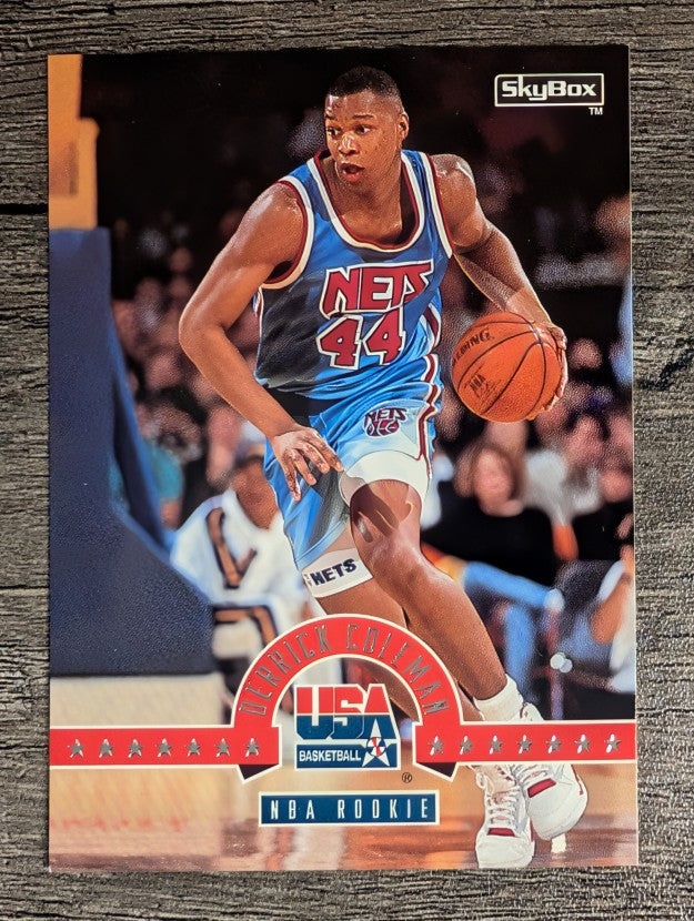 1994 SkyBox USA #38 Derrick Coleman/NBA Rookie