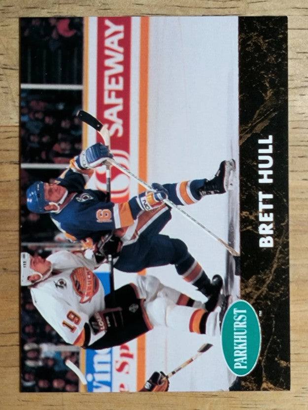1991-92 Parkhurst #157 Brett Hull