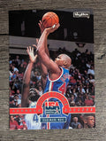 1994 SkyBox USA #41 Derrick Coleman/Trademark Move