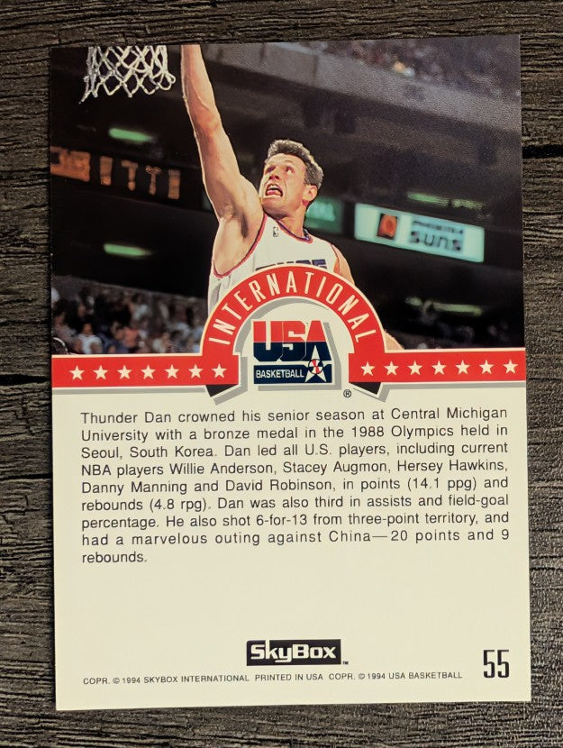 1994 SkyBox USA #55 Dan Majerle/International