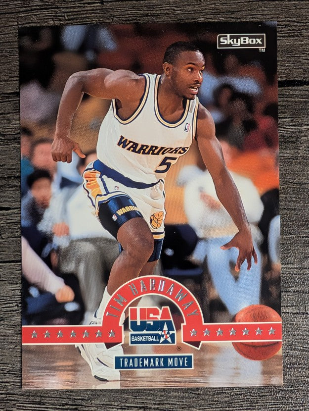 1994 SkyBox USA #65 Tim Hardaway/Trademark Move