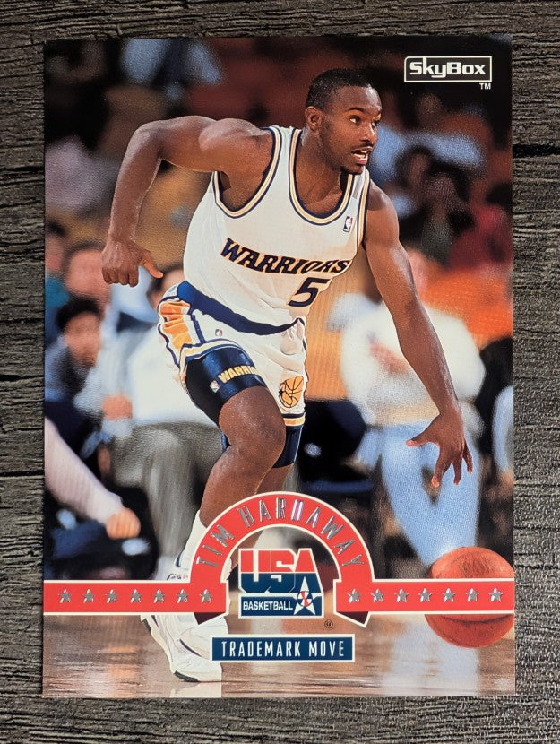 1994 SkyBox USA #65 Tim Hardaway/Trademark Move