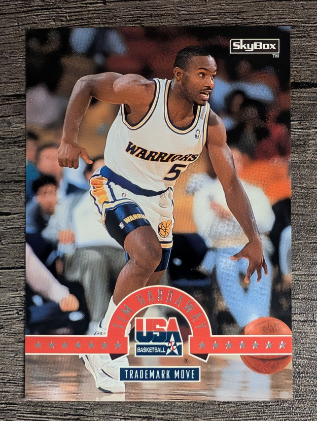 1994 SkyBox USA #65 Tim Hardaway/Trademark Move