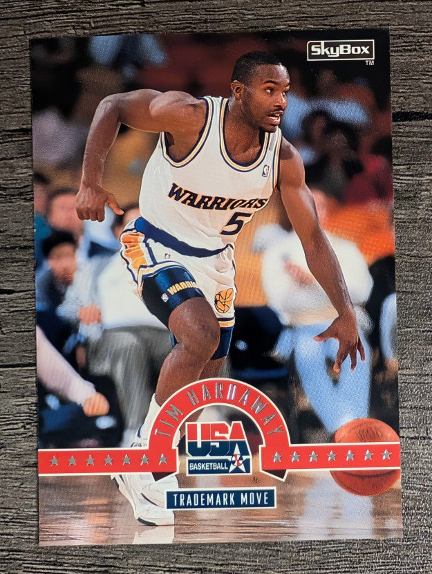 1994 SkyBox USA #65 Tim Hardaway/Trademark Move