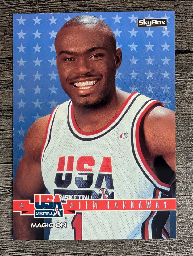 1994 SkyBox USA #66 Tim Hardaway/Magic On
