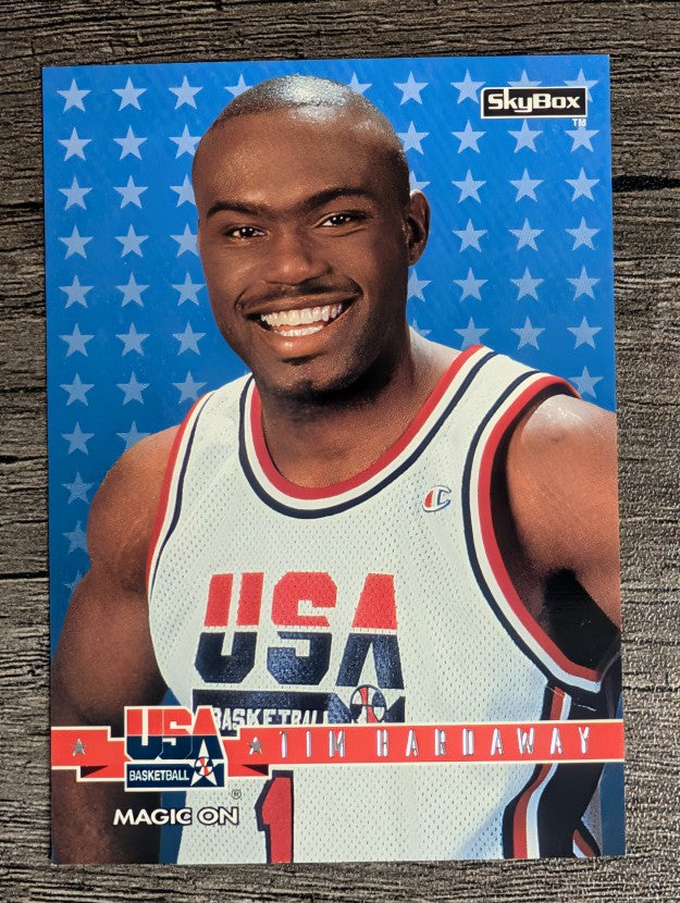1994 SkyBox USA #66 Tim Hardaway/Magic On