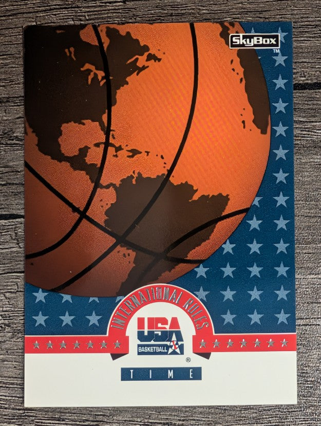 1994 SkyBox USA #84 International Rules/Time