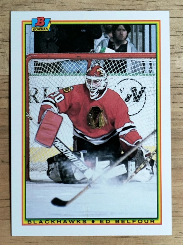 1990-91 Bowman #7 Ed Belfour RC