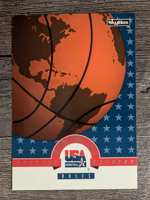 1994 SkyBox USA #86 International Rules/Rules