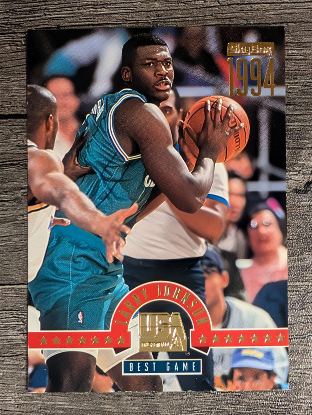 1994 SkyBox USA Gold #9 Larry Johnson/Best Game