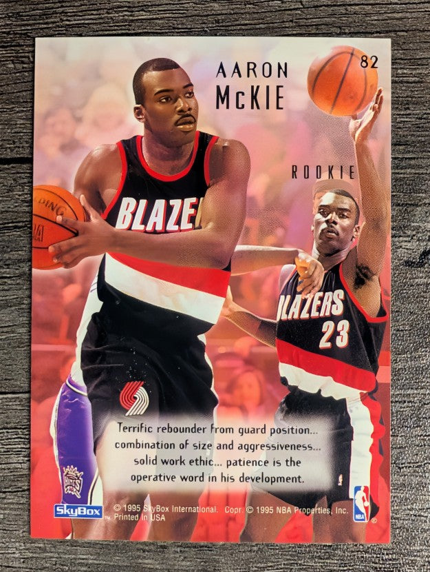 1994-95 Emotion #82 Aaron McKie RC