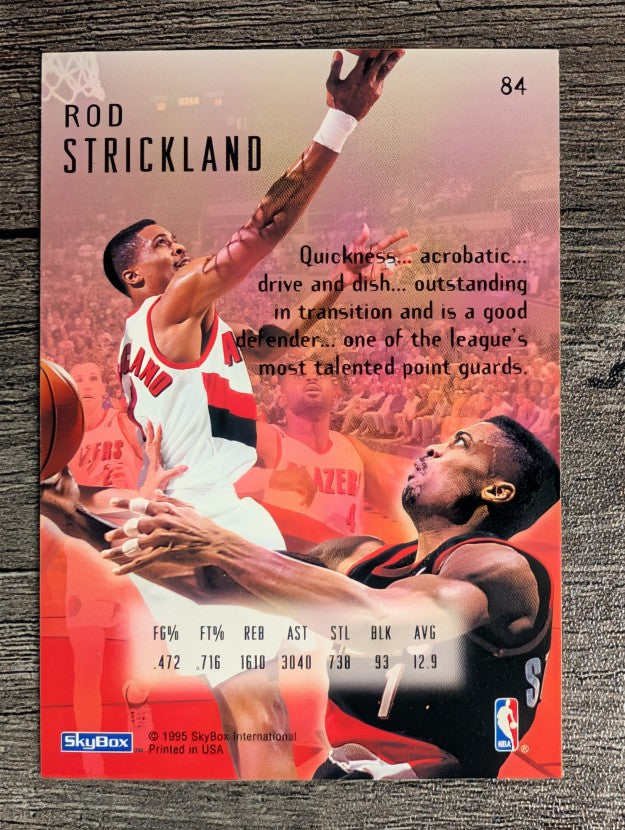 1994-95 Emotion #84 Rod Strickland