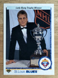 1990-91 Upper Deck #203 Lady Byng Trophy/Brett Hull