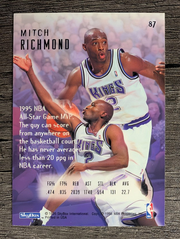 1994-95 Emotion #87 Mitch Richmond