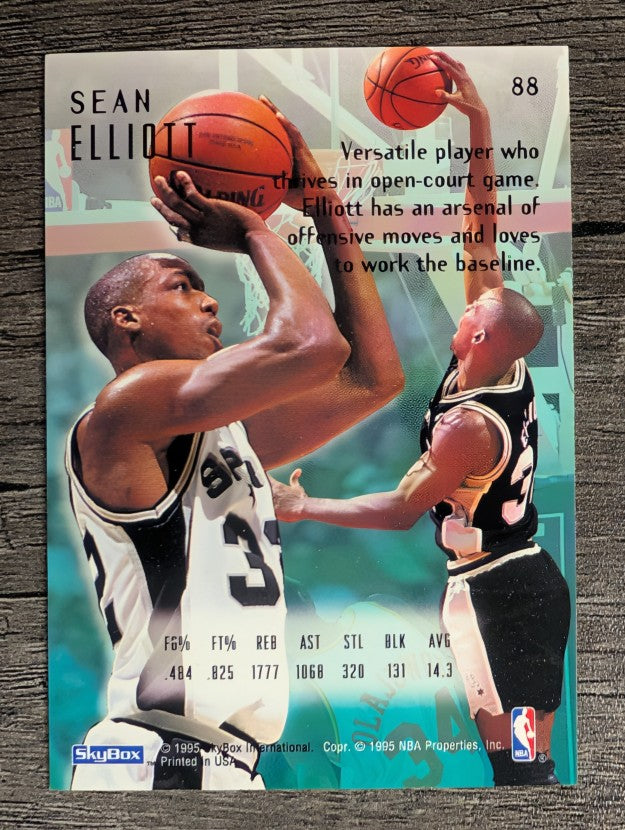 1994-95 Emotion #88 Sean Elliott