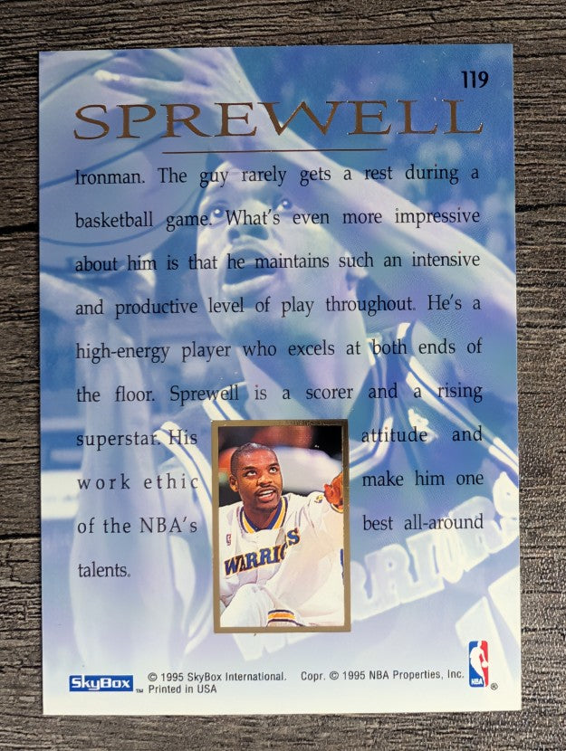 1994-95 Emotion #119 Latrell Sprewell MAS