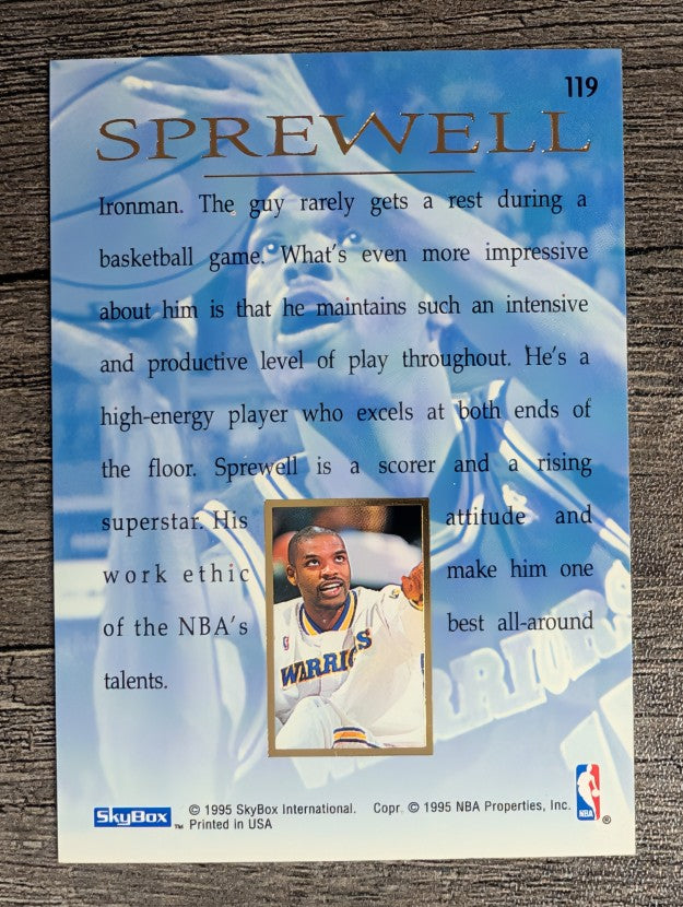 1994-95 Emotion #119 Latrell Sprewell MAS