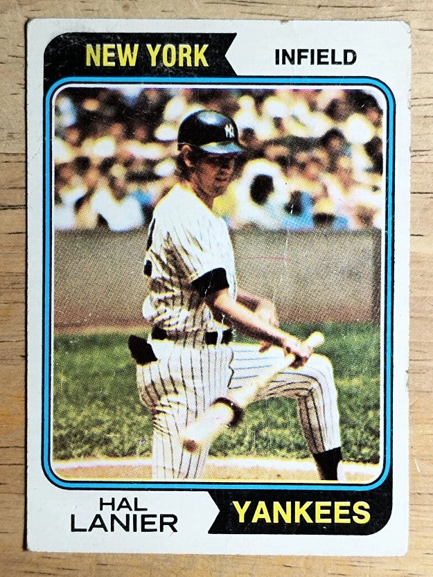 1974 Topps #588 Hal Lanier (POOR)