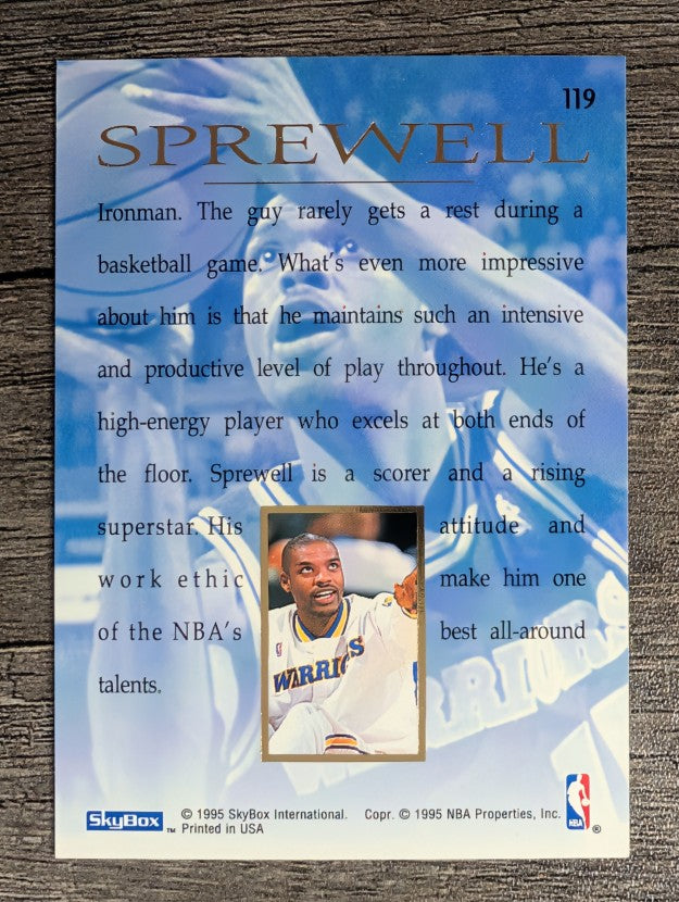 1994-95 Emotion #119 Latrell Sprewell MAS