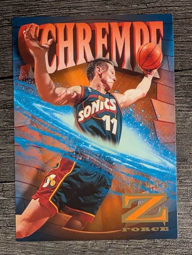 1996-97 Z-Force #85 Detlef Schrempf