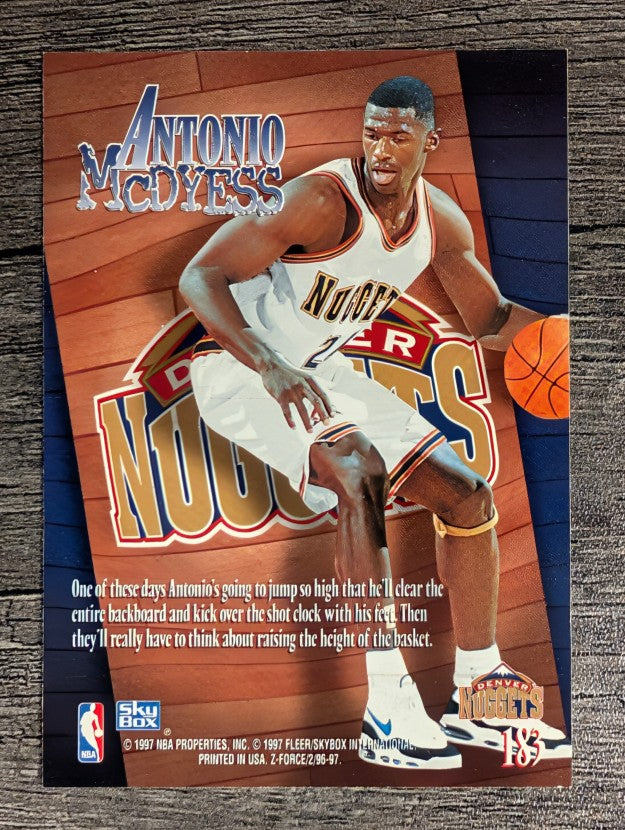 1996-97 Z-Force #183 Antonio McDyess ZUP