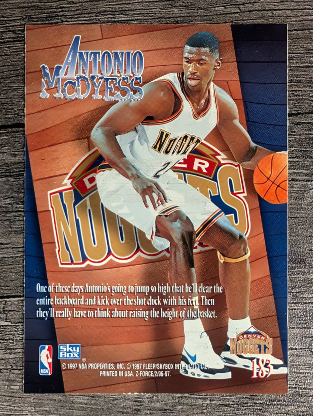 1996-97 Z-Force #183 Antonio McDyess ZUP
