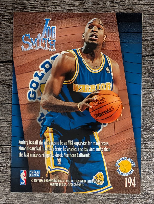 1996-97 Z-Force #194 Joe Smith ZUP