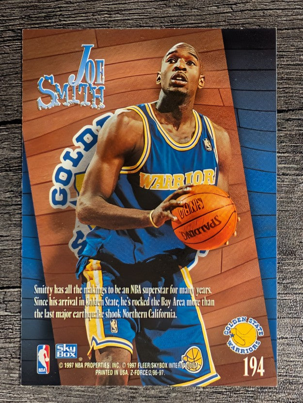 1996-97 Z-Force #194 Joe Smith ZUP