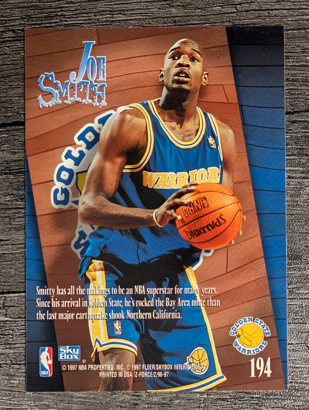 1996-97 Z-Force #194 Joe Smith ZUP