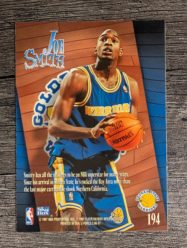 1996-97 Z-Force #194 Joe Smith ZUP