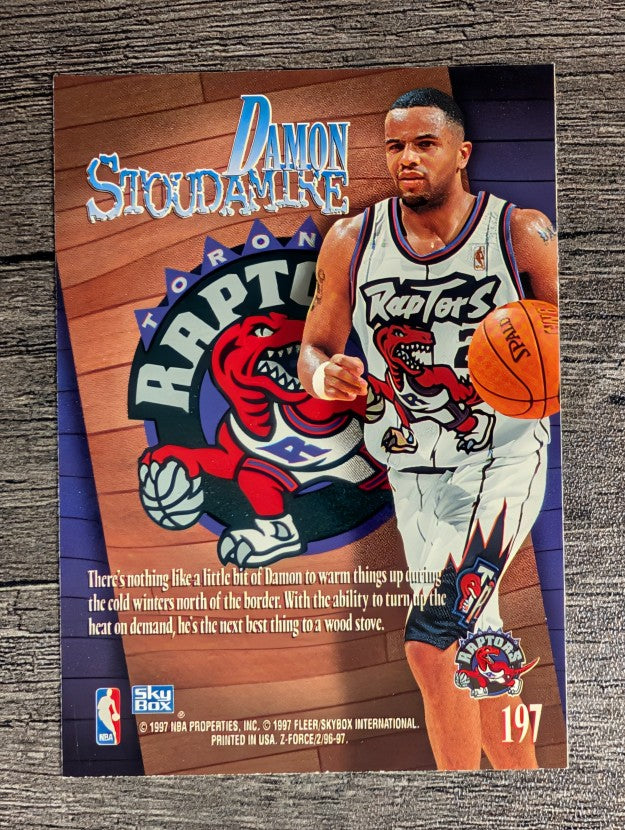 1996-97 Z-Force #197 Damon Stoudamire ZUP