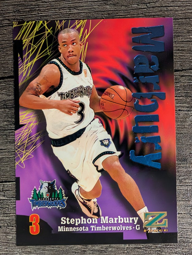 1997-98 Z-Force #3 Stephon Marbury