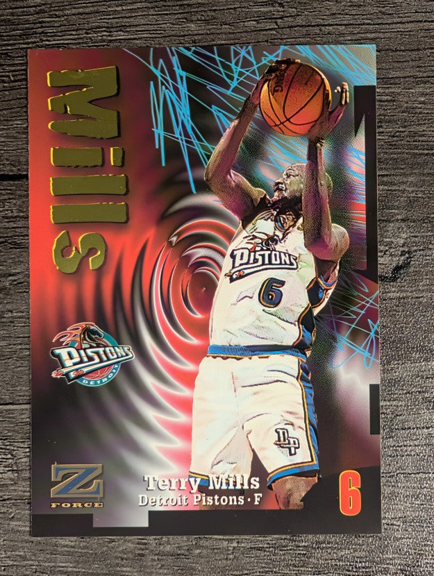 1997-98 Z-Force #17 Terry Mills