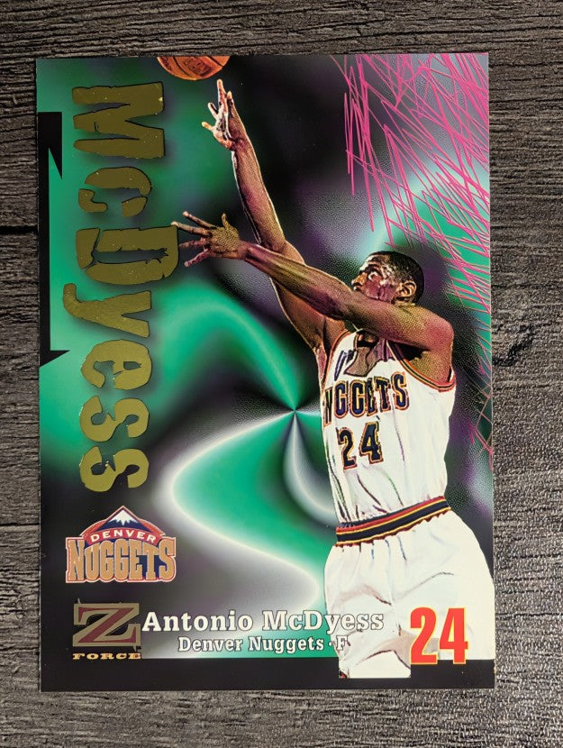 1997-98 Z-Force #24 Antonio McDyess