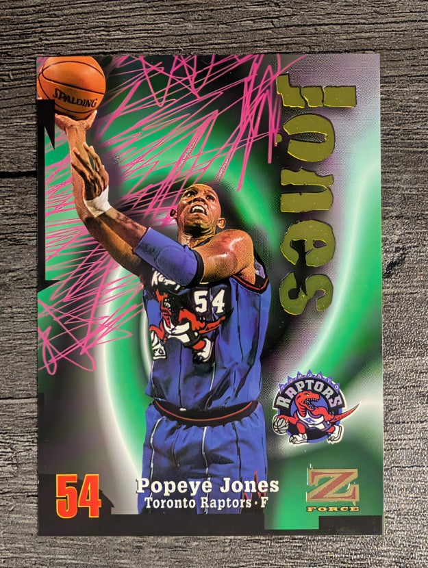1997-98 Z-Force #43 Popeye Jones
