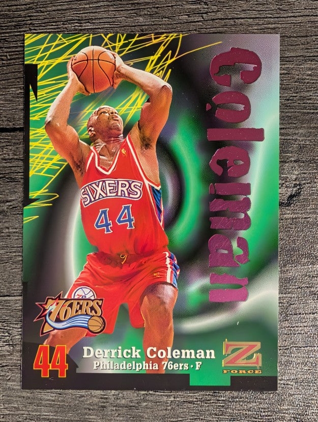 1997-98 Z-Force #44 Derrick Coleman