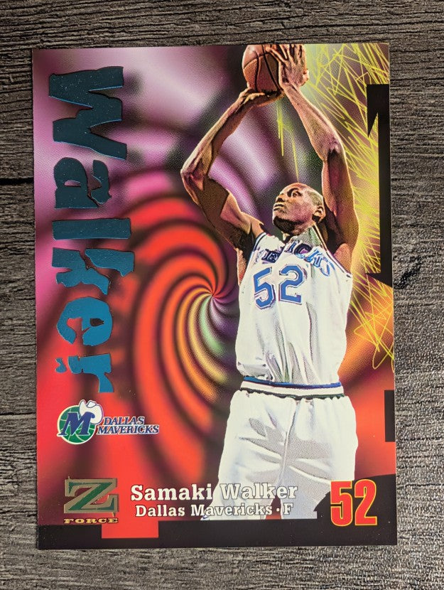 1997-98 Z-Force #52 Samaki Walker