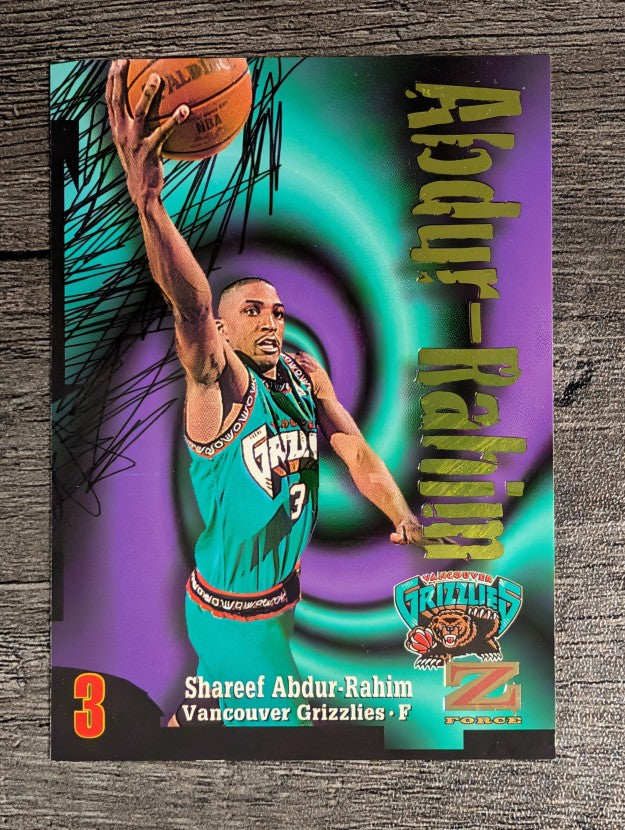 1997-98 Z-Force #53 Shareef Abdur-Rahim