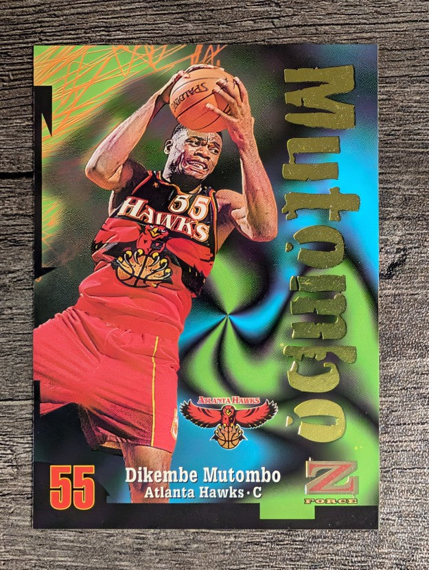 1997-98 Z-Force #55 Dikembe Mutombo