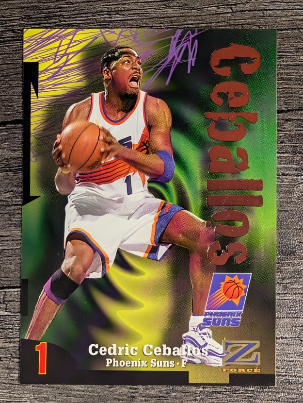 1997-98 Z-Force #69 Cedric Ceballos