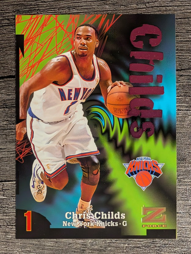 1997-98 Z-Force #81 Chris Childs