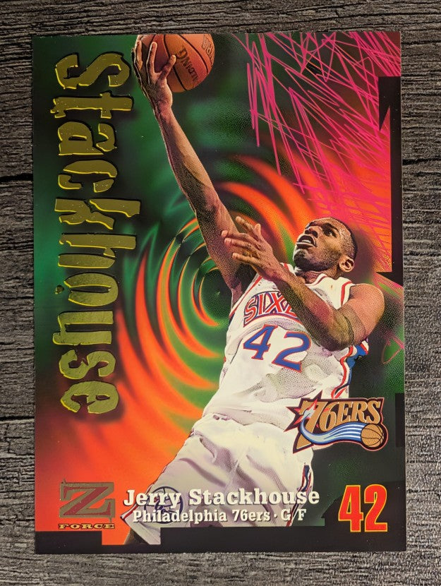 1997-98 Z-Force #84 Jerry Stackhouse